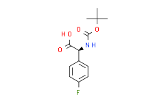 (S)-N-BOC-4-FLUOROPHENYLGLYCINE/(S)-N-BOC-4-氟苯基氨基乙酸