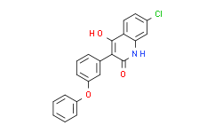 7-氯-4-羟基-3-(3-苯氧基苯基)喹啉-2(1H)-酮