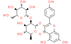山奈酚-3-O-葡萄糖(1-2)鼠李糖苷