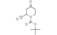 (S)-tert-butyl2-cyano-4-oxopiperidine-1-carboxylate
