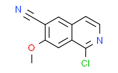 1-氯-7-甲氧基异喹啉-6-甲腈