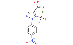 1-(4-硝基苯基)-5-(三氟甲基)-1H-吡唑-4-羧酸