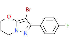 3-溴-2-(4-氟苯基)-6,7-二氢-5H-吡唑并[5,1-b][1,3]恶嗪