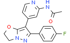 N-[4-[6-(4-fluorophenyl)-2,3-dihydropyrazolo[5,1-b]oxazol-7-yl]-2-pyridyl]acetamide