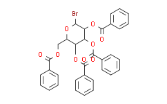 (2R,3R,4S,5R,6R)-2-((苯甲酰氧基)甲基)-6-溴四氢-2H-吡喃-3,4,5-三基 三苯甲酸酯