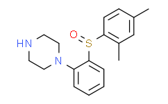 1-(2-((2,4-二甲基苯基)亚磺酰基)苯基)哌嗪