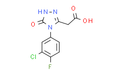 2-(4-(3-氯-4-氟苯基)-5-氧代-4,5-二氢-1H-1,2,4-三唑-3-基)乙酸