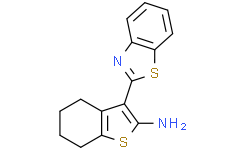 3-苯并噻唑-2-基-4,5,6,7-四氢-苯并[b]噻吩-2-基胺