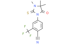 4-(3,4,4-Trimethyl-5-oxo-2-thioxo-1-imidazolidinyl)-2-(trifluoromethyl)benzonitrile