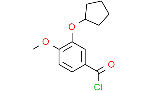 3-(环戊基氧基)-4-甲氧基苯甲酰氯