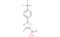 4-甲基-2-(4-三氟甲基苯基)噻唑-5-羧酸