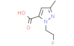 1-(2-氟乙基)-3-甲基-1H-吡唑-5-羧酸