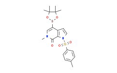 6-甲基-4-(4,4,5,5-四甲基-1,3,2-二氧硼杂环戊烷-2-基)-1-对甲苯磺酰基-1H-吡咯并[2,3-c]吡啶-7(6H)-酮