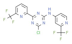 4-氯-6-(6-(三氟甲基)吡啶-2-基)-N-(2-(三氟乙基)吡啶-4-基)-1,3,5-三嗪-2-胺