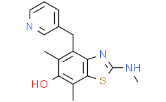 6-Hydroxy-5,7-dimethyl-2-methylamino-4-(3-pyridylmethyl)benzothiazole
