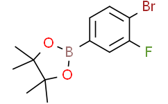 2-(4-溴-3-氟苯基)-4,4,5,5-四甲基-1,3,2-二氧硼杂环戊烷