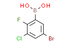 5-溴-3-氯-2-氟苯硼酸