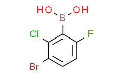 3-溴-2-氯-6-氟苯硼酸