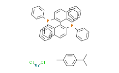 氯代[(R)-2,2'-双(二苯基膦)-1,1'-联萘](p-伞花素)氯化钌(II)