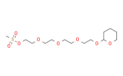 2-(2-(2-(2-((四氢-2H-吡喃-2-基)氧基)乙氧基)乙氧基)乙氧基)乙基 甲磺酸酯