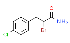 2-bromo-3-(4-chlorophenyl)propanamide