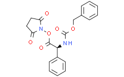 (S)-2,5-Dioxopyrrolidin-1-yl 2-(((benzyloxy)-carbonyl)amino)-2-phenylacetate
