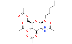 戊基 2-(乙酰氨基)-2-脱氧-β-D-吡喃葡萄糖苷 3,4,6-三乙酸酯