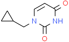 1-(环丙基甲基)嘧啶-2,4(1H,3H)-二酮