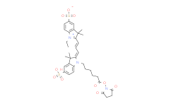 2-(3-(1-(6-((2,5-二氧杂吡咯烷-1-基)氧基)-6-氧己基)-3,3-二甲基-5-磺基吲哚-2-亚烷基)丙-1-烯-1-基)-1-乙基-3,3-二甲基-3H-吲哚-1-鎓-5-磺酸