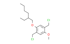 2，5-二(氯甲基)- 1-甲氧基-4- (2-乙基己氧基)-苯