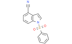 1-(苯基磺酰基)-1H-吲哚-4-甲腈