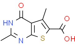 2,5-二甲基-4-氧代-3,4-二氢噻吩并[2,3-d]嘧啶-6-羧酸