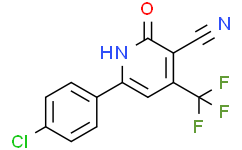 6-(4-氯苯基)-2-羰基-4-(三氟甲基)-1,2-二氫-3-吡啶甲腈