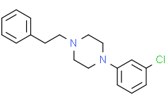 1-(3-Chlorophenyl)-4-(2-phenylethyl)piperazine