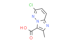 6-氯-2-甲基-咪唑[1,2-B]吡嗪-3-羧酸