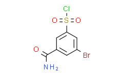 3-bromo-5-carbamoylbenzene-1-sulfonyl chloride