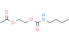2-[(butylcarbamoyl)oxy]ethyl acetate