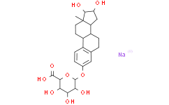 雌三醇3-(β-D-葡萄糖醛酸)钠盐