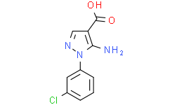5-氨基-1-(3-氯苯)-1H-吡唑-4-羧酸