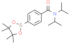 N,N-二异丙基-4-(4,4,5,5-四甲基-1,3,2-二氧硼杂环戊烷-2-基)苯甲酰胺