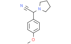 2-(4-甲氧苯基)-2-吡咯烷-1-基乙酰腈