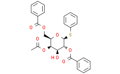 苯基 1-硫代-4-O-乙酰基-2,6-二-O-苯甲酰基-β-D-吡喃半乳糖苷