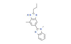 2-正丙基-4-甲基-6-(1-甲基苯并咪唑-2-基)苯并咪唑(双咪唑)