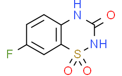 7-Fluoro-2H-benzo[e][1,2,4]thiadiazin-3(4H)-one 1,1-dioxide