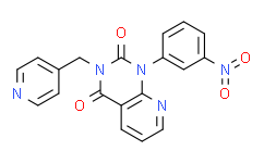 1-(3-硝基苯基)-3-(吡啶-4-基甲基)吡啶并[2,3-d]嘧啶-2,4(1H,3H)-二酮