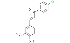 (E)-1-(4'-Chlorophenyl)-3-(4-hydroxy-3-methoxyphenyl)prop-2-en-1-one