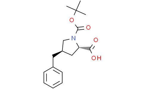 反式-4-苄基-N-Boc-L-脯氨酸, 95%