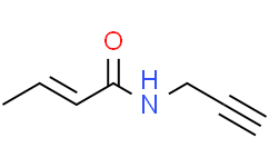 (E)-N-(丙-2-炔-1-基)丁-2-烯酰胺