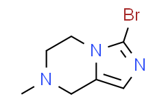 3-溴-7-甲基-5,6,7,8-四氢咪唑并[1,5-a]吡嗪