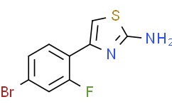 4-(4-溴-2-氟苯基)噻唑-2-胺